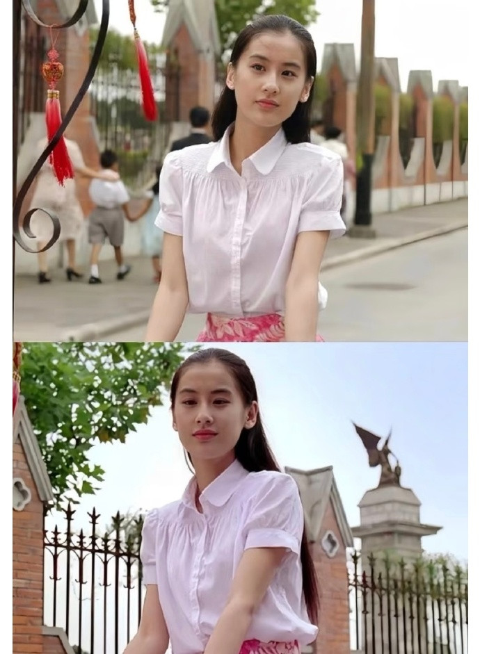 2002年《红苹果乐园》中琳达一角，清纯明媚的校花形象是千禧年初代校园女神，至今