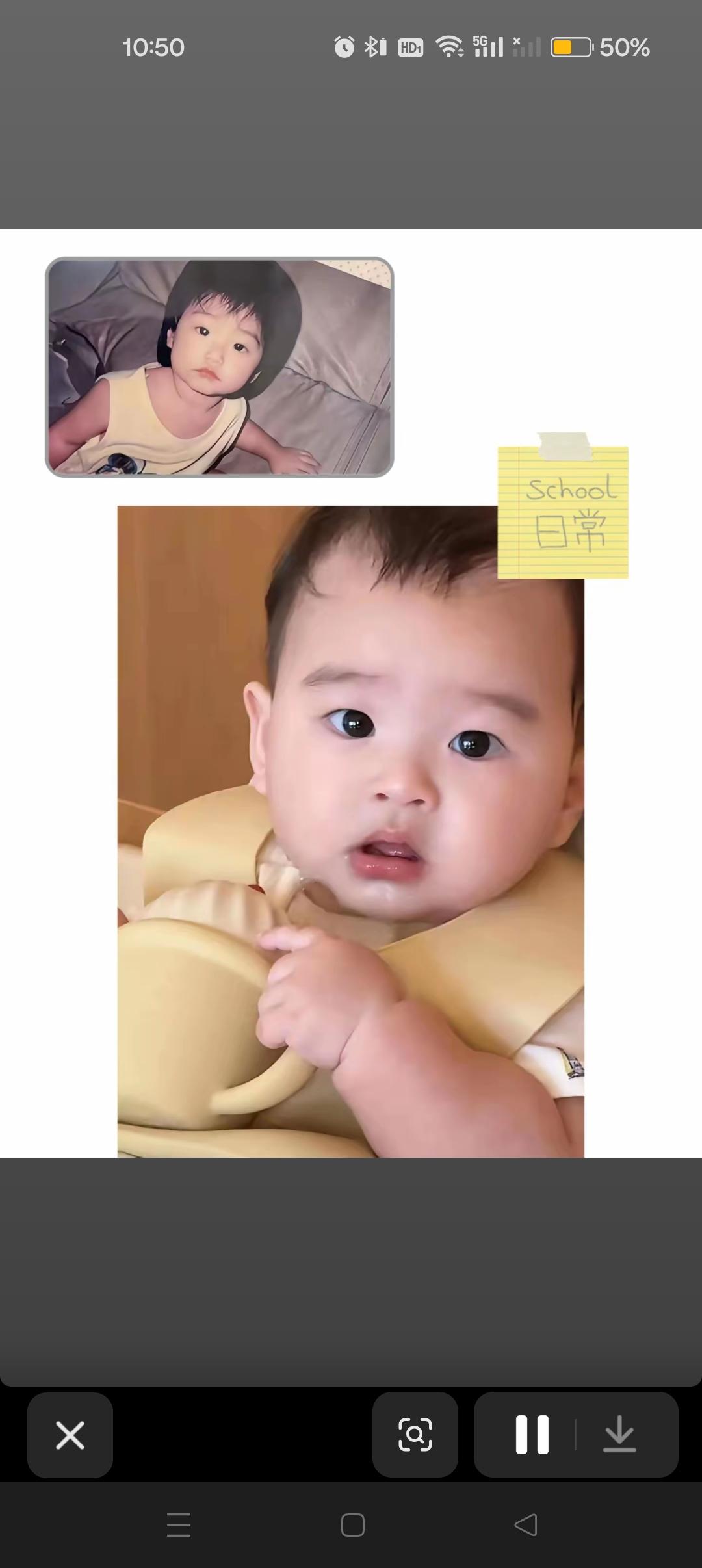 马筱梅生了一个小时候的自己！😍这完全就是妈妈的复刻版啊👍女性最大的
