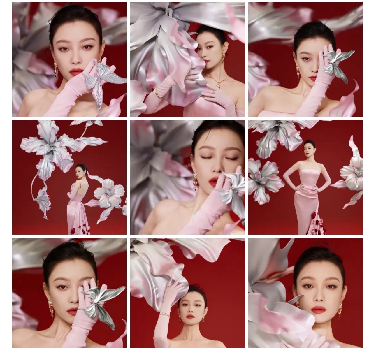这条裙子那么好看，倪妮工作室拍出来又拉了一坨大的，选不出一张，还不如P2这个背影