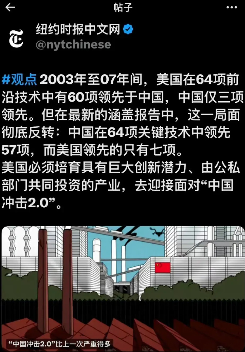 《纽约时报》这么夸我们，夸得都有点不好意思了。才二十年，就发生了翻天覆地的变化