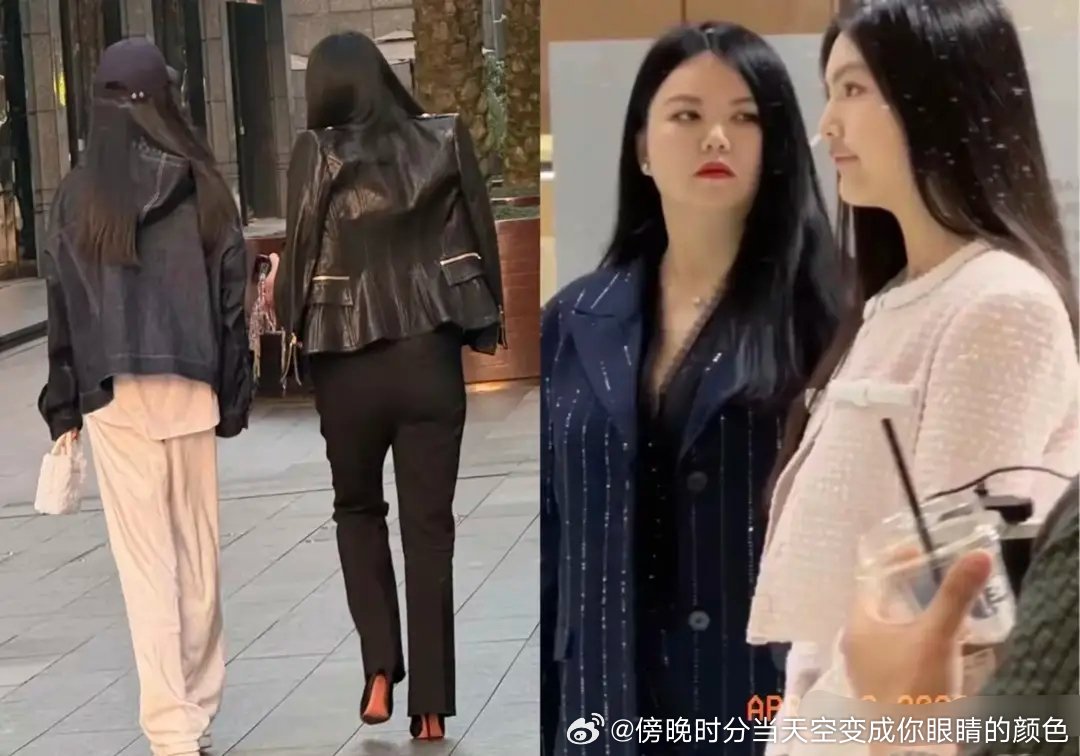 李湘王诗龄小区被偶遇，穿高跟鞋披着皮衣，瘦下来的样子真有范儿