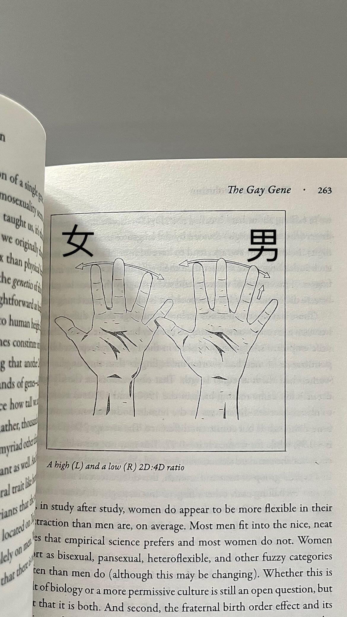 性别差异冷知识 和同事比了一下果然是真的诶​​​