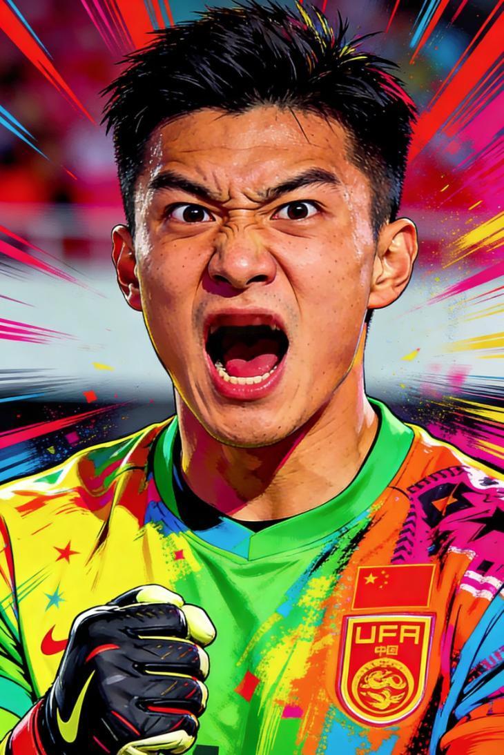 U23国门李昊，彻底火了！1月24日，U23亚洲杯决赛落幕，尽管中国