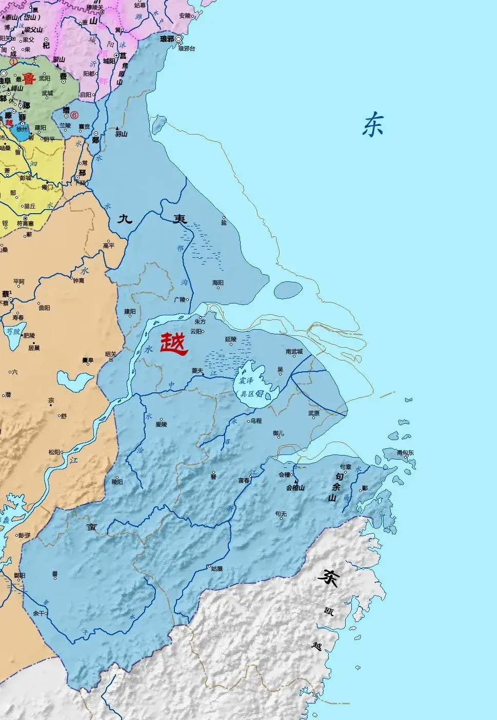 巅峰越国｜灭吴称霸，坐拥半壁江南的霸主