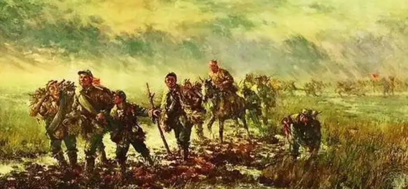 1936年7月，红二方面军进入松潘草地，没有吃的，贺龙突然提出钓鱼吃，众人差点惊