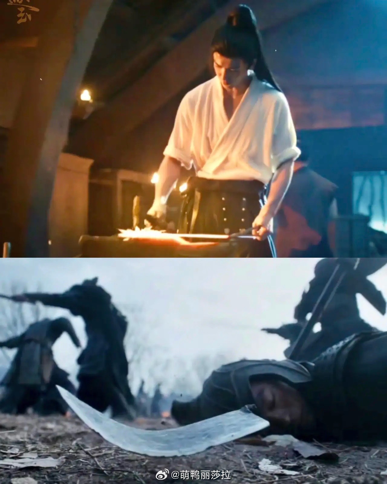 《逐玉》谢征捡回了长玉那把、被石虎锤坏了的杀猪刀、还将其重新锻造成了新兵器听锻造