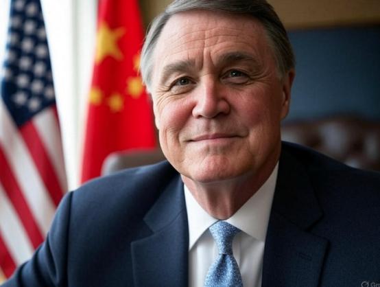 美国驻华大使庞德伟2月23日发文写道：“1945年的今天，美国海军陆战队在经过3