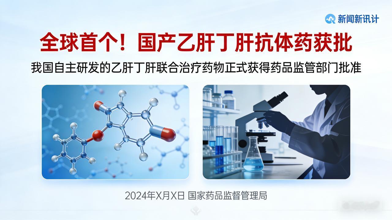 国产神药获批全球首创国产乙肝丁肝抗体药获批零的突破！国产“神药”横扫乙肝丁肝