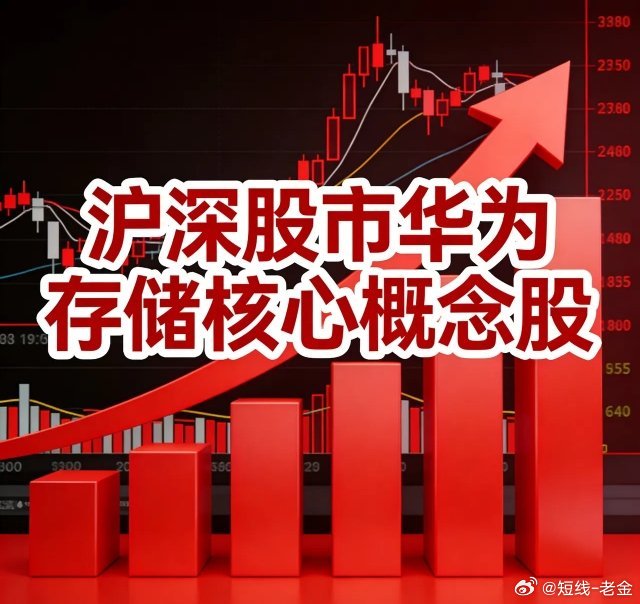 沪深股市华为存储核心概念股：1.江波龙（301308）核心优势：华为AI-SS