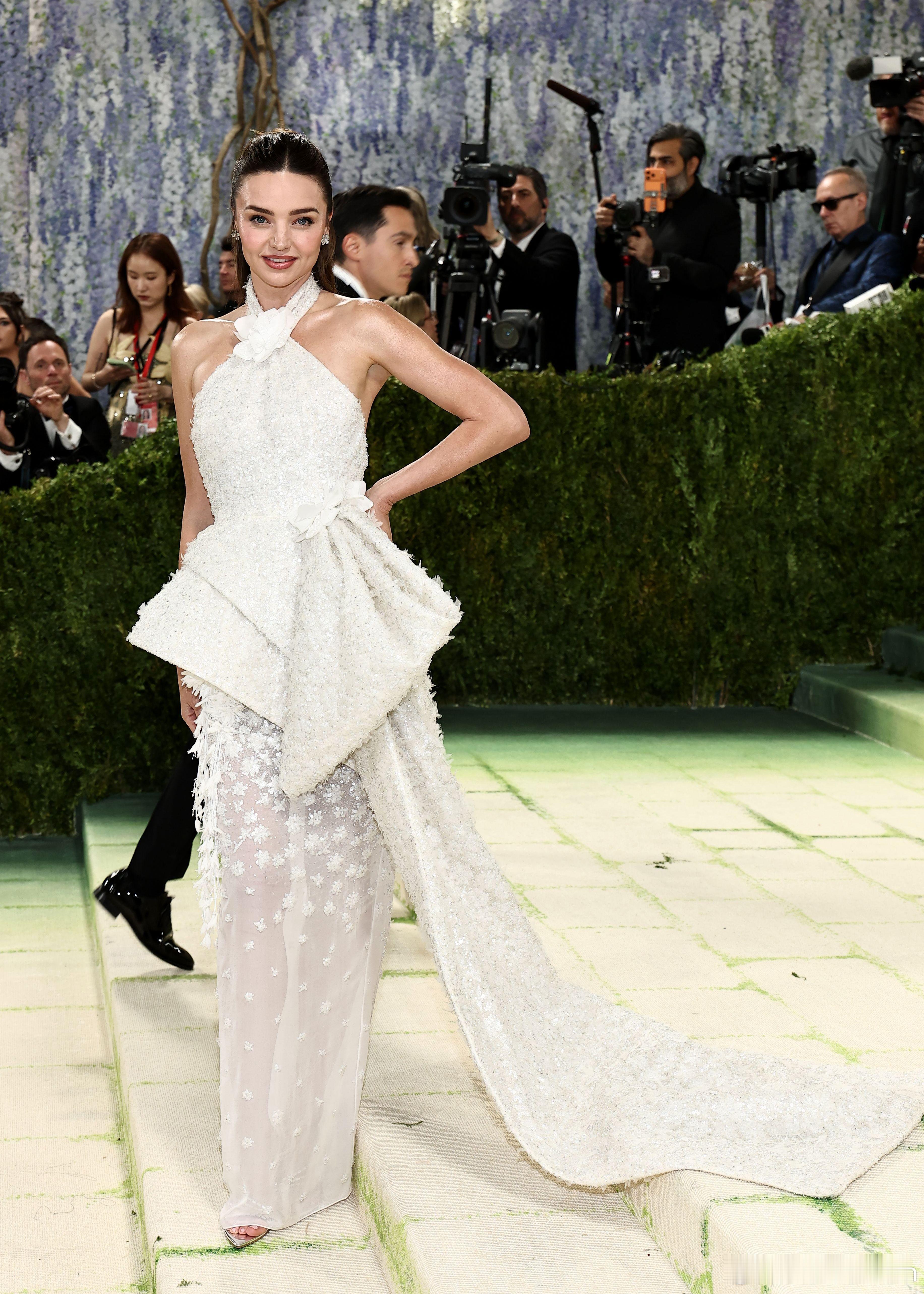 MirandaKerr米兰达可儿在纽约出席2026年MetGala盛典，可儿