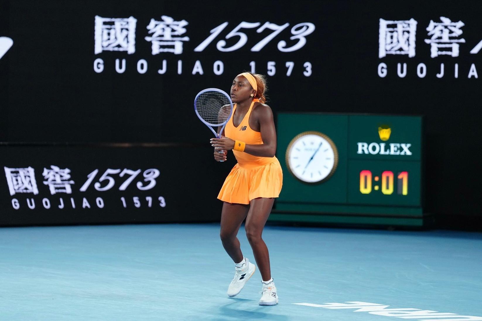 高芙无缘澳网四强2026澳网女单1/4决赛，3号种子高芙仅仅抵抗了59分钟、只