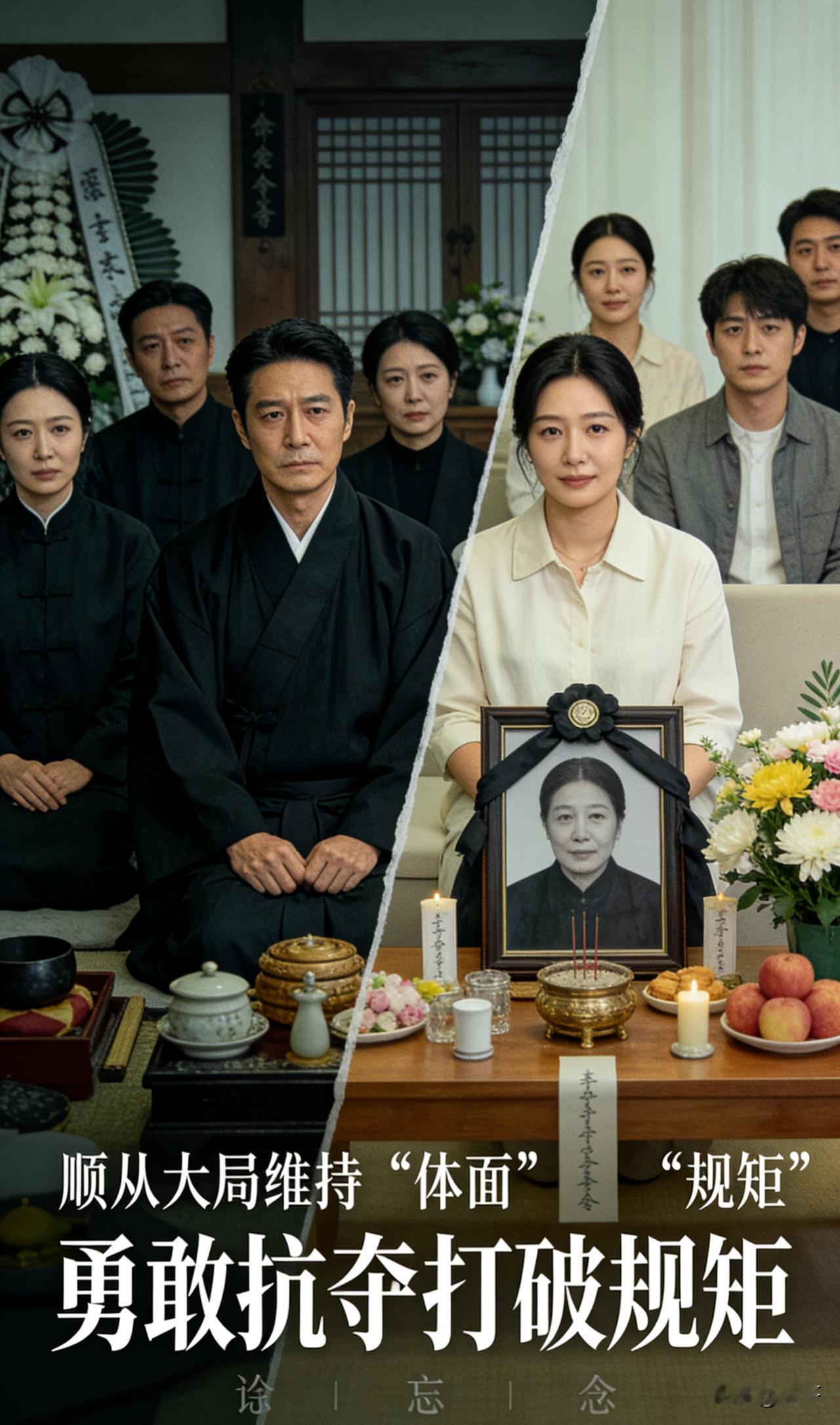 奶奶的葬礼上面对72300元的账单，我爸当众扯下灵棚里的歌舞团海报！奶奶去世