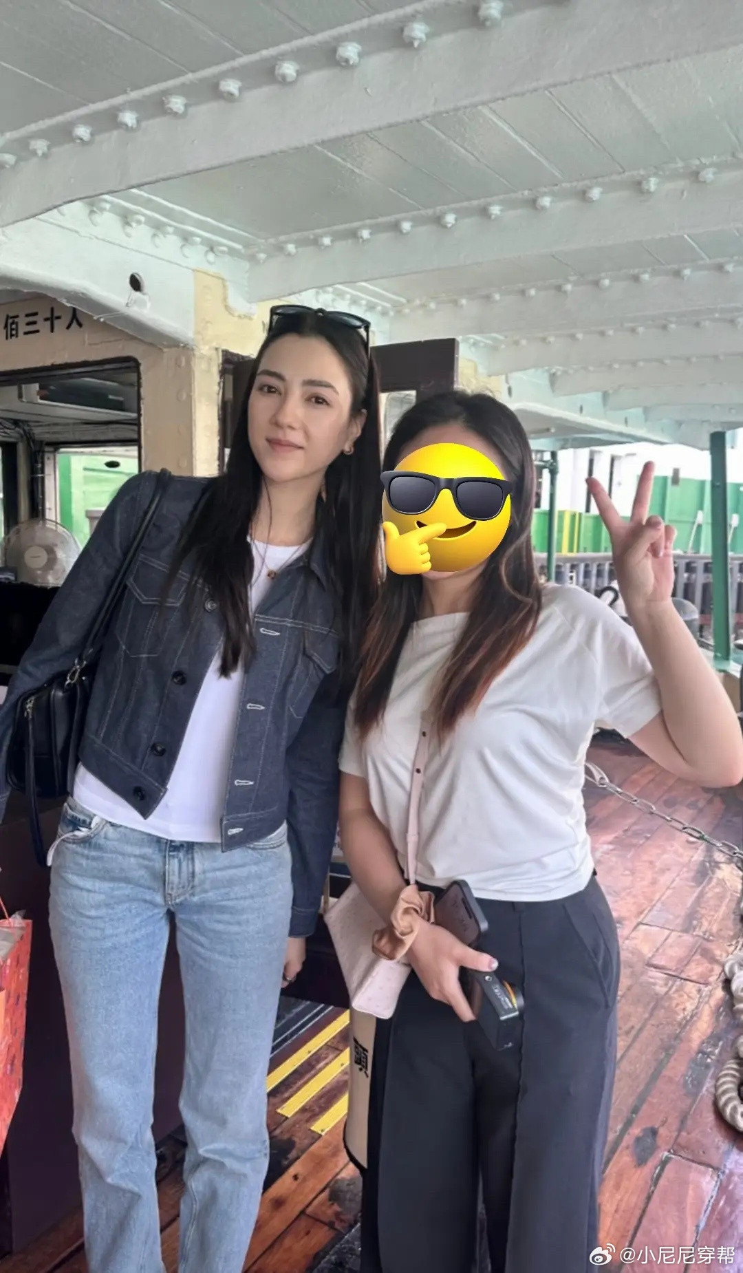 香港偶遇娜然，为人很接地气素颜状态好美，被曝与霍启山谈恋爱！