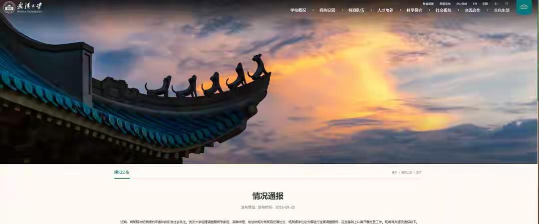 武汉大学图书馆事件后续来了，三个多月的认真调查，其中有几点网上传的是假，杨