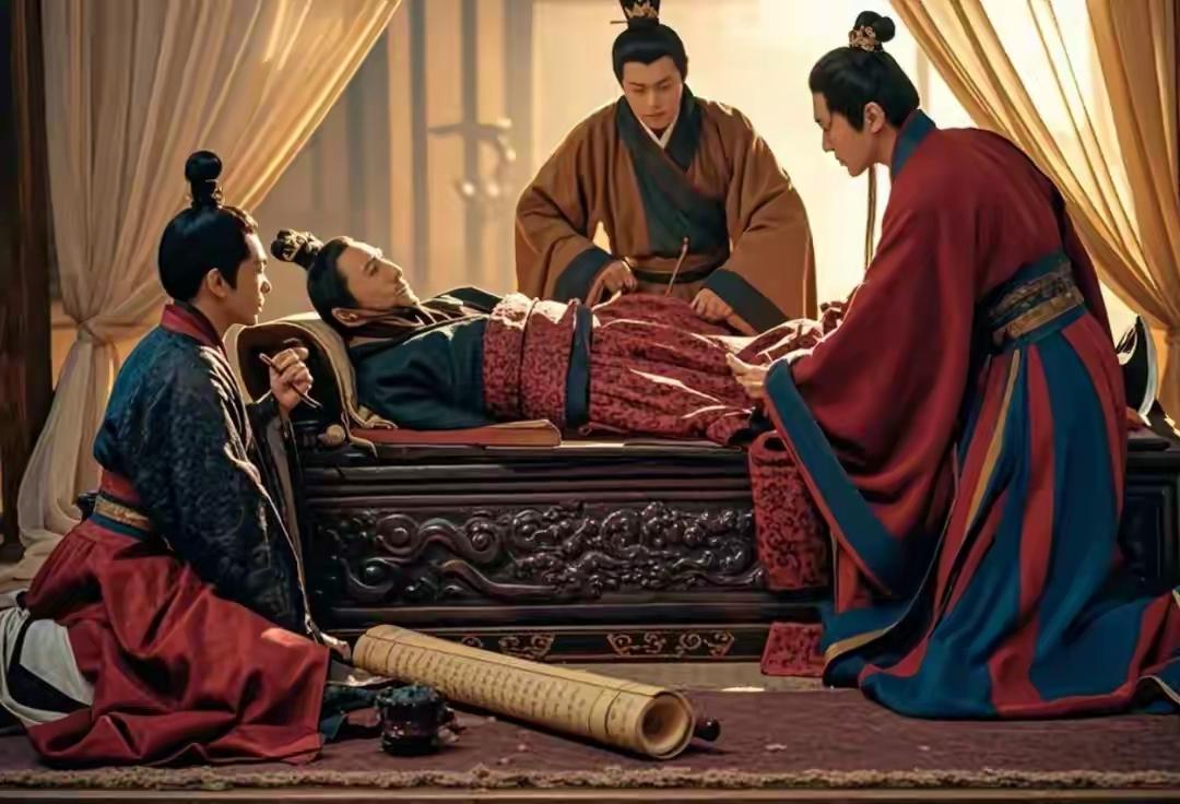 太子刘据自尽后，汉武帝，直到临终前才从密诏中得知真相。那场被后世称为“巫蛊