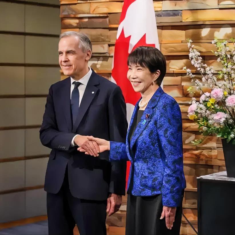 高市早苗真是一天不“搞事”，估计浑身刺挠近日，高市早苗在会见加拿大总理卡尼时