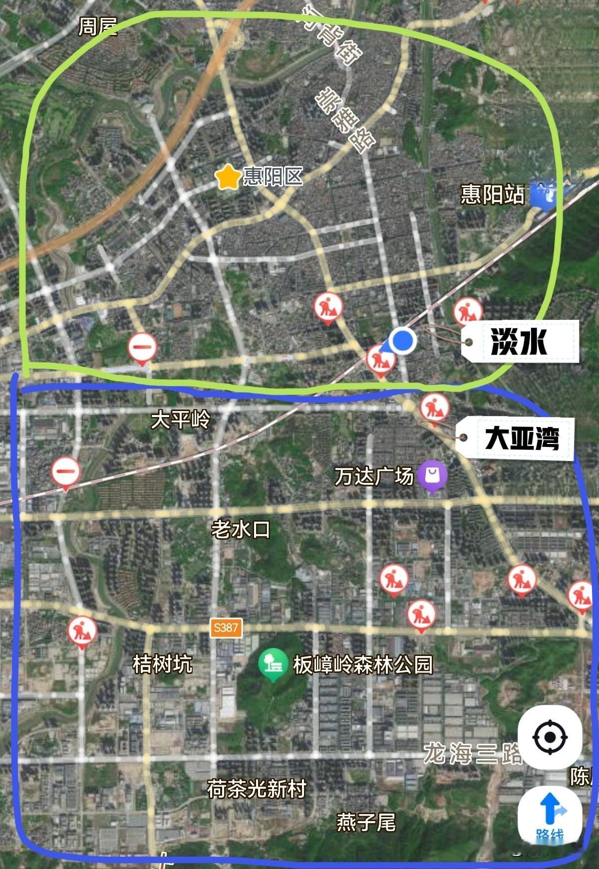 大亚湾是从惠阳划分出去的，很多年过去，二者联系紧密却又各有不同，有一件事就让我深
