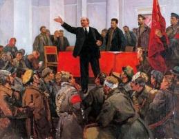 列宁去世的那一天，有一位守灵的士兵对同志们说：“我不敢相信，我走到列宁身边，在他