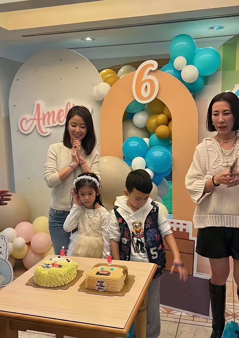 林心如女儿好漂亮啊，长得像谁呢