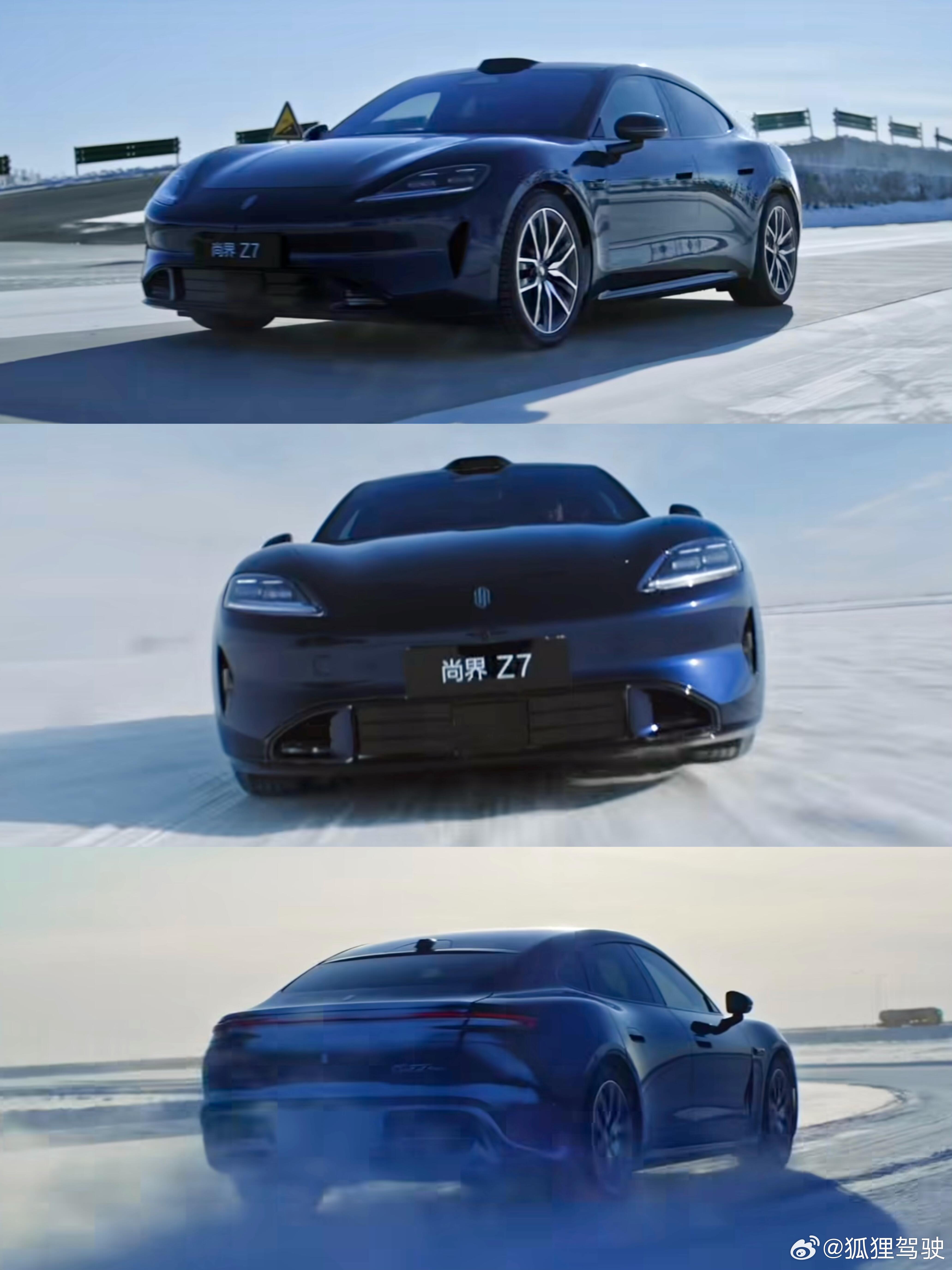 尚界Z7实车，跟问界M6呼应上了尚界Z7实车，名不虚传，姿态优雅，与问界M6的美