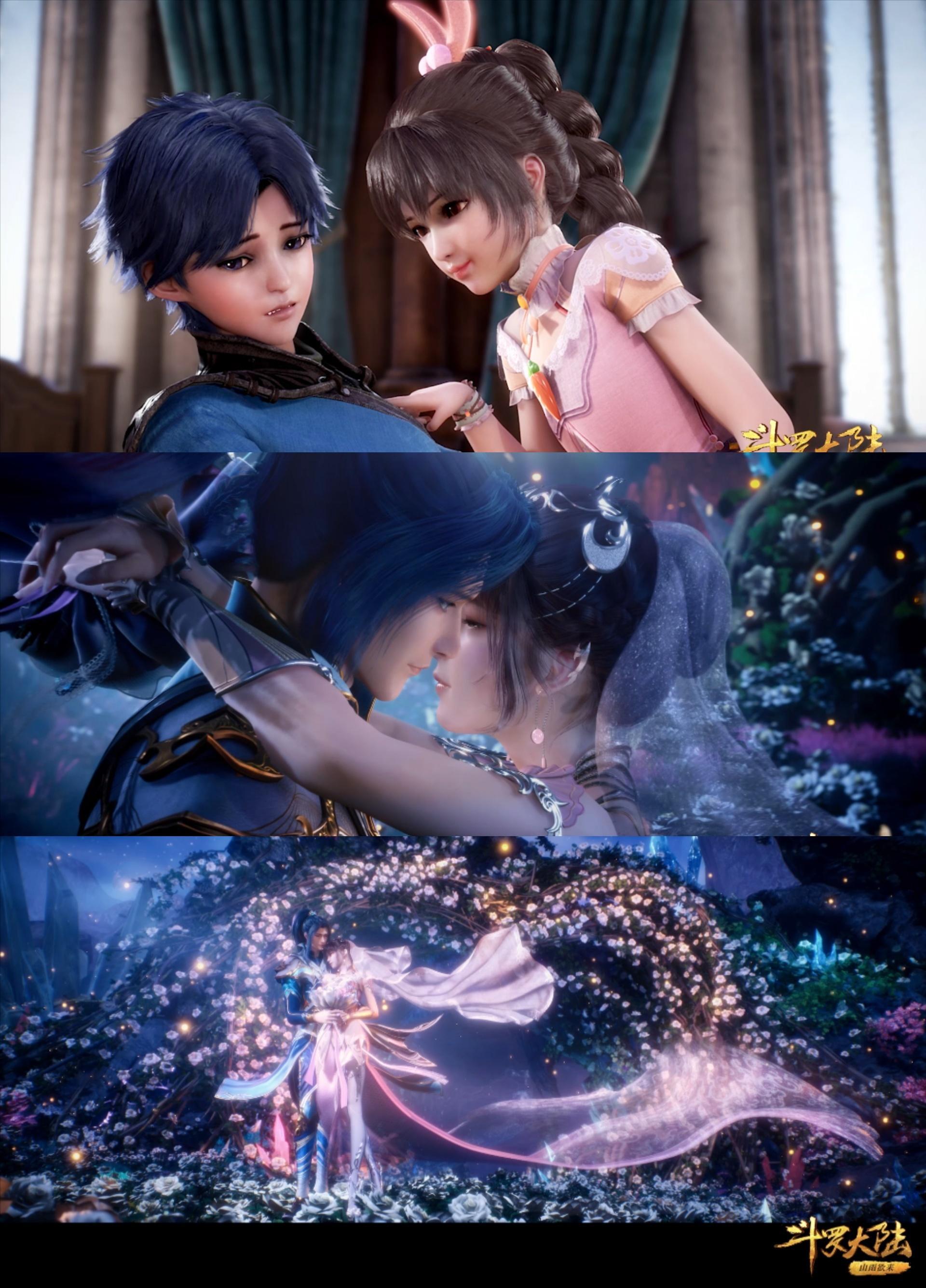 八年了国漫还得看斗罗谁能拒绝火了八年的国漫标杆！两代七怪、三舞浩桐的画稿甜到心