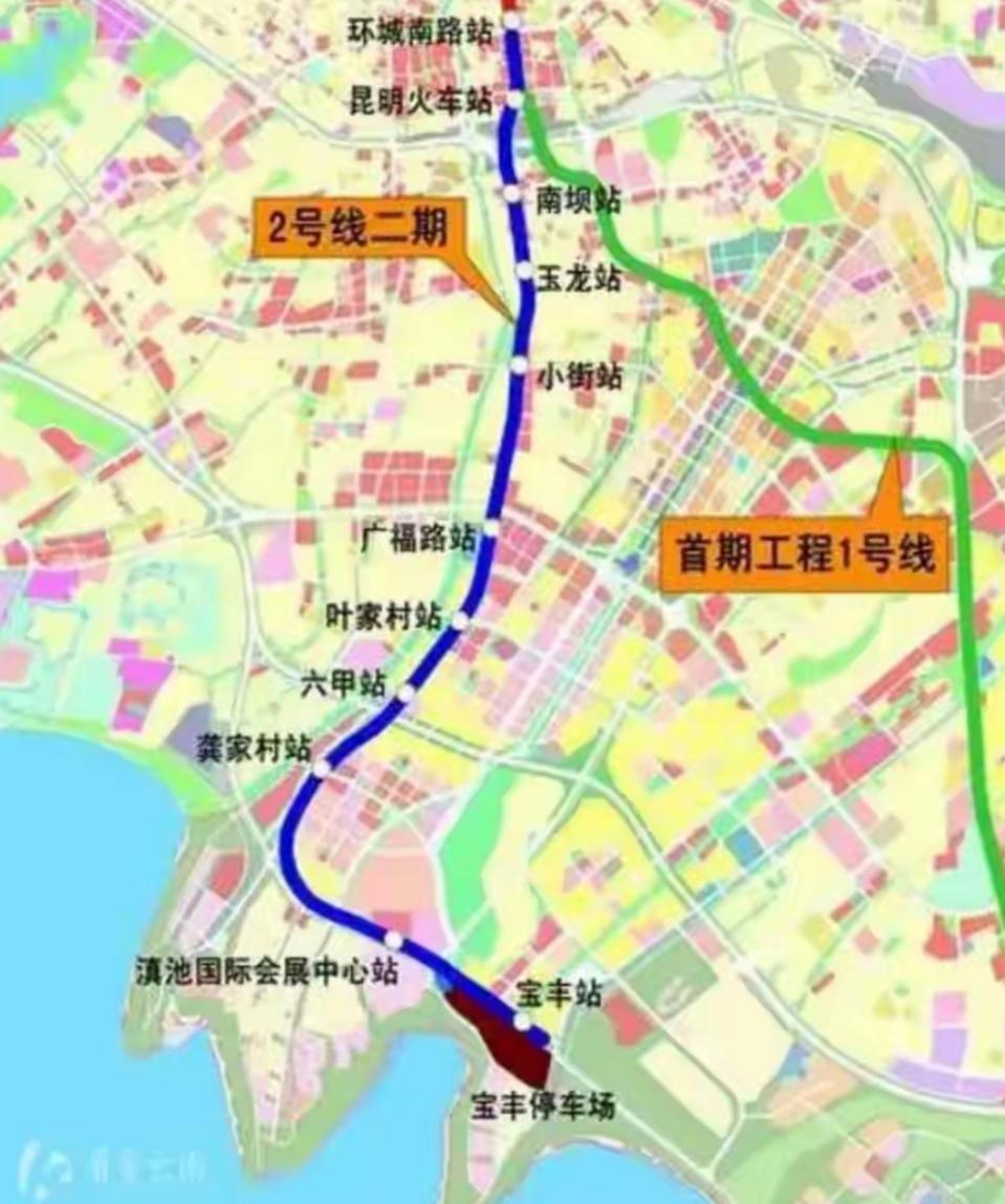 昆明地铁2号线二期全线隧道贯通！城南交通瓶颈破解在望近日，昆明轨道交通建设迎