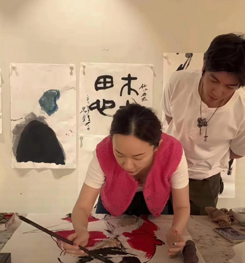 霍思燕这是画的啥啊？有谁知道吗？