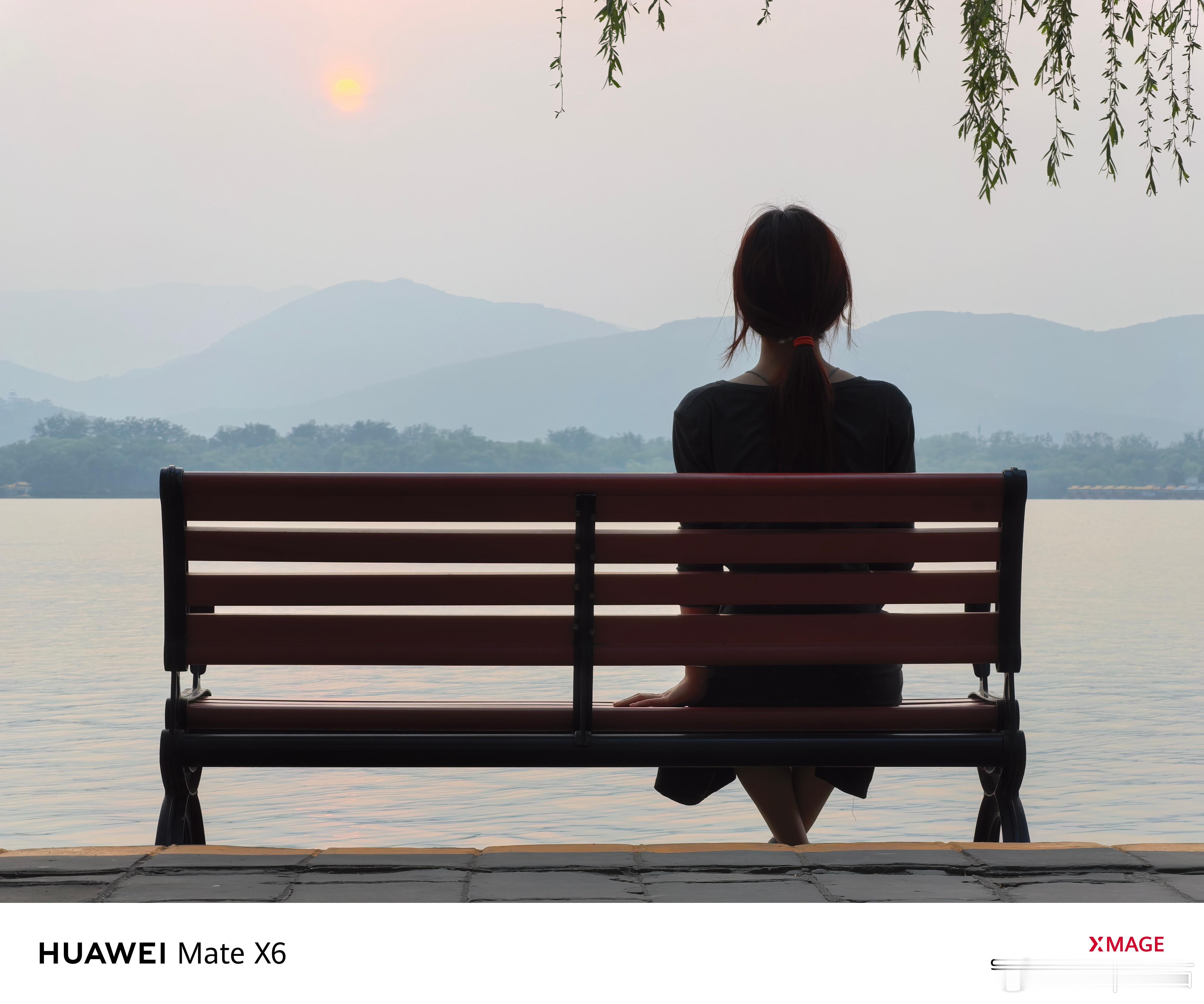 颐和园的夕阳很美​​​
