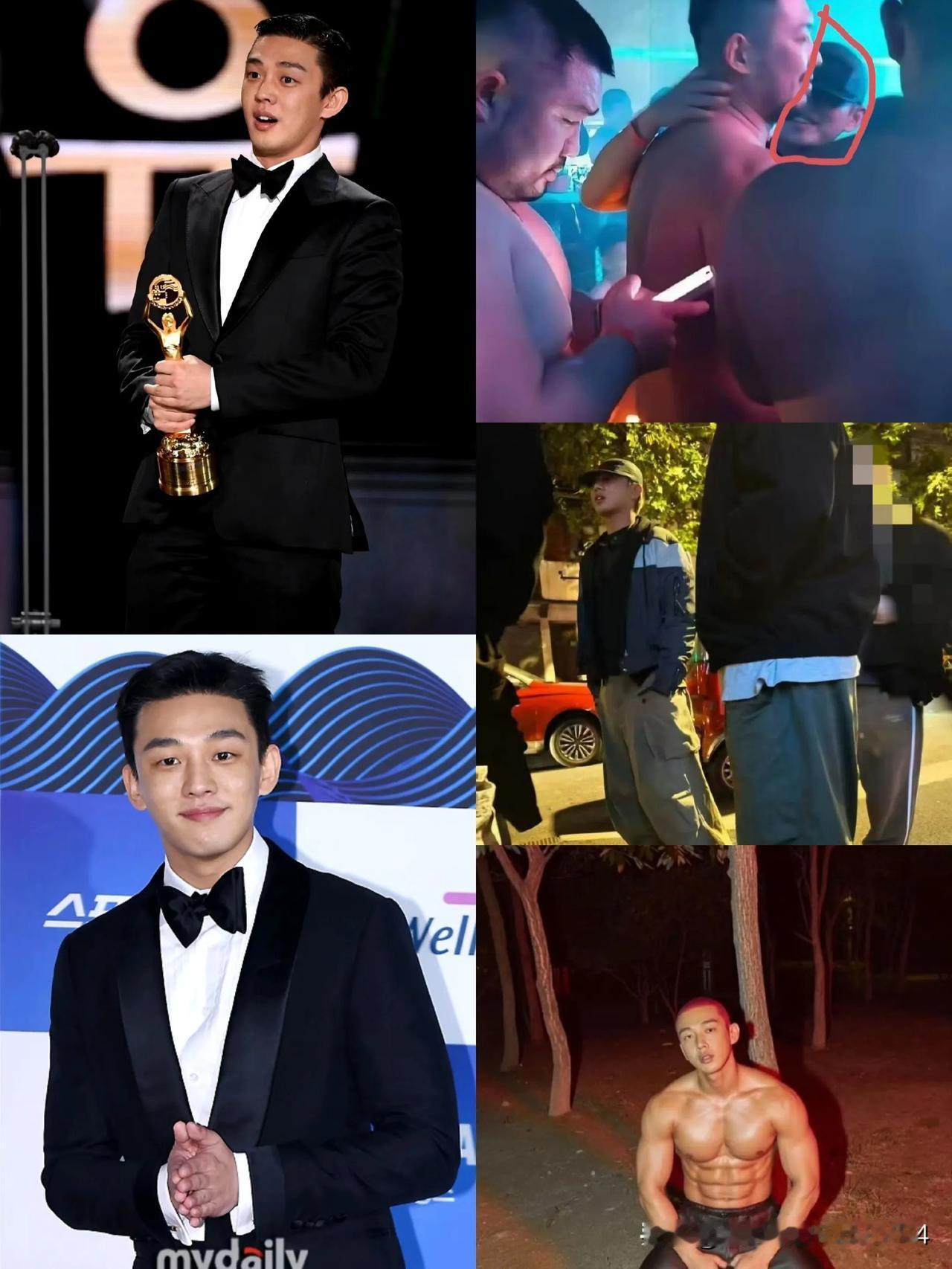 人到中年真的容易大变样不论你是普通人，还是超级大咖86年的韩国影帝刘亚仁