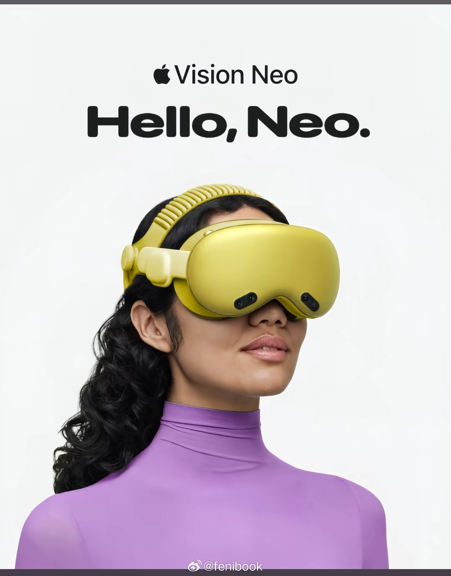 AppleVisionNeo，哈哈哈哈哈，草，有一说一真的可以，全塑料机身，