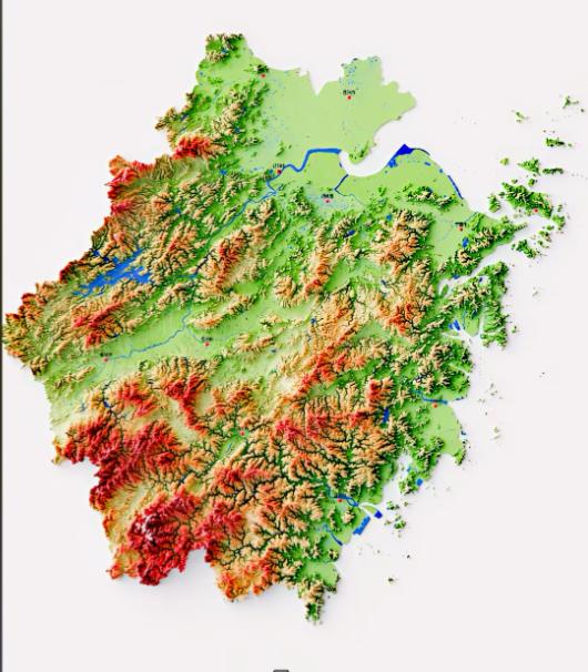 与福建相比，浙江的地形并没有那么不堪！浙闽两省是沿海省份中山区最多的，所以，浙