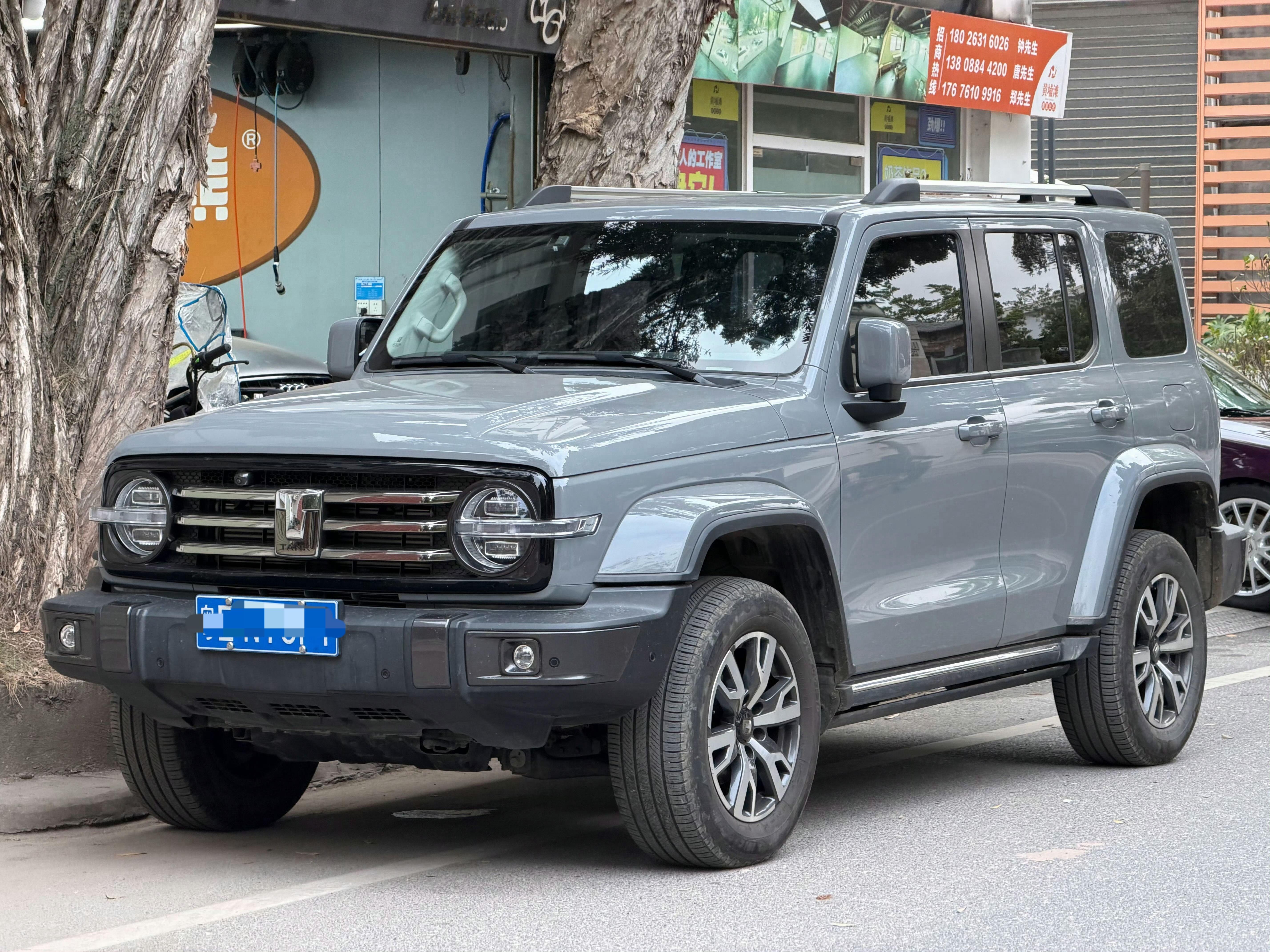 这两年拍了不少坦克300，边境限定版，赛博骑士，实际上最主流这个城市版一直没机会