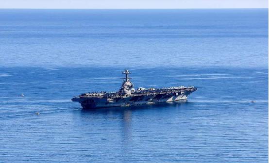 看了这则新闻，我只能发出一声惊呼：握草！美国海军中央司令部12日发表声明称，“福