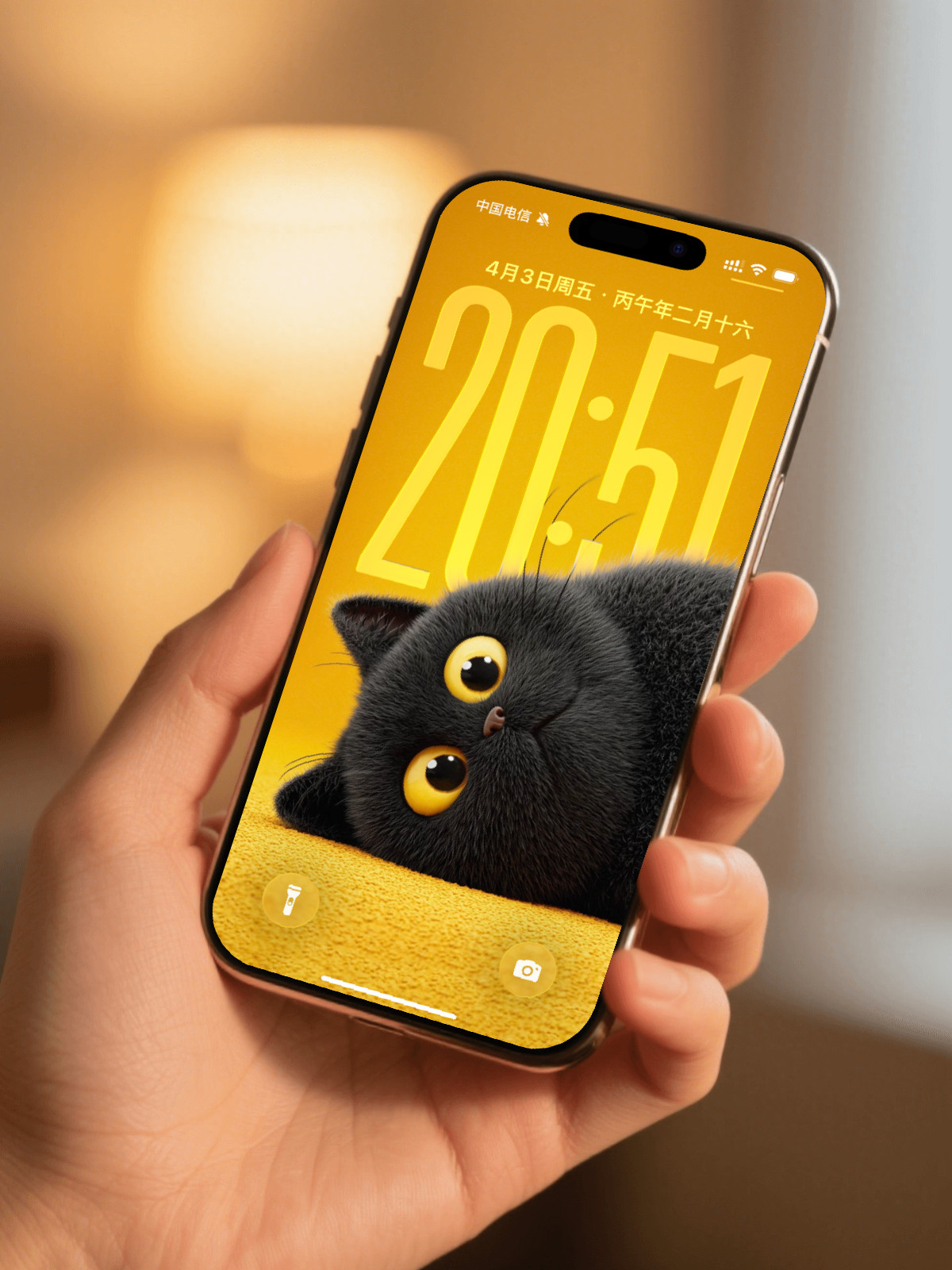 黄黄的壁纸适合黄黄的你景深壁纸