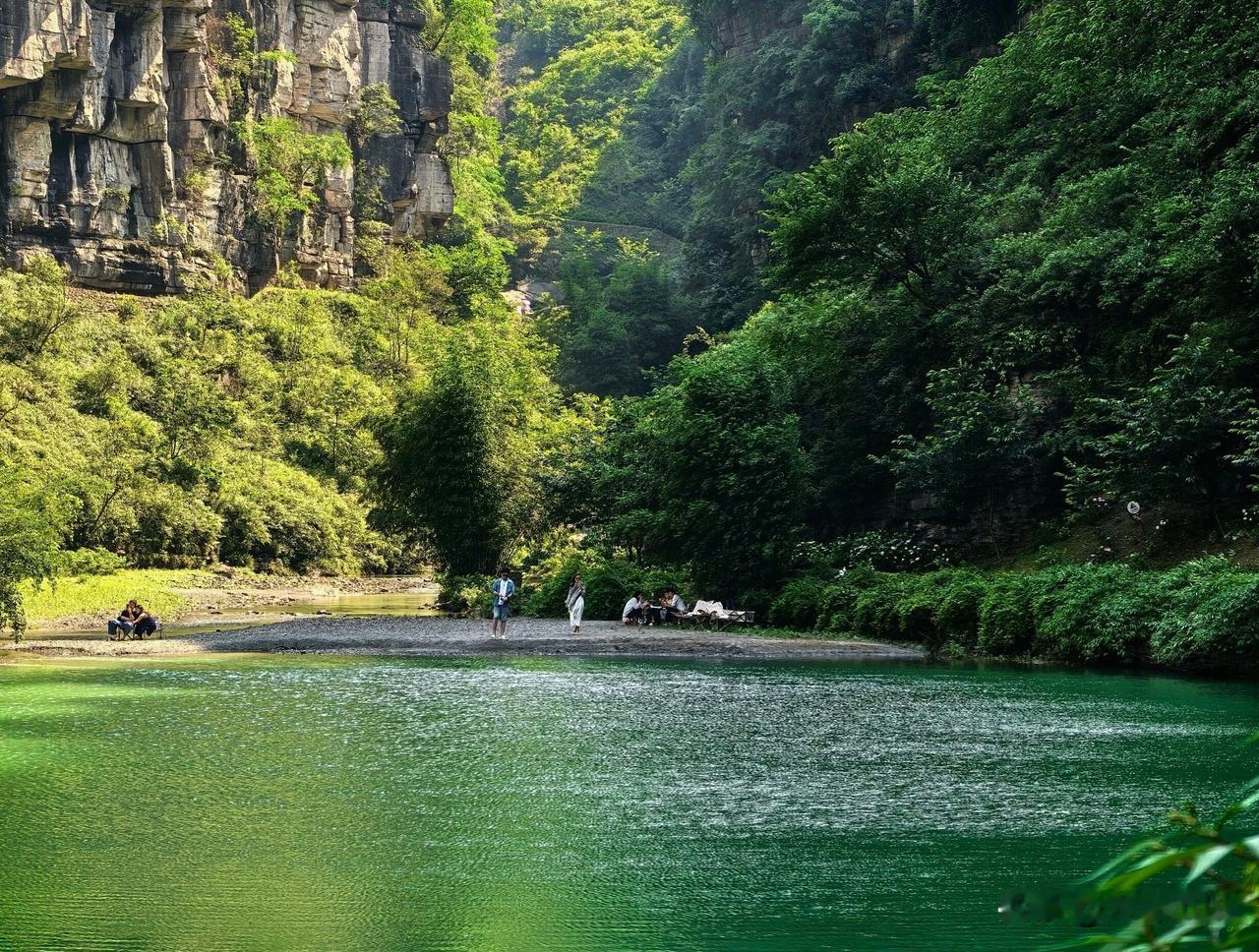 超治愈山间花海，南川万卷书台，美到沉醉不知归路悬崖、奇峰、异石、森林、翠岚、瀑