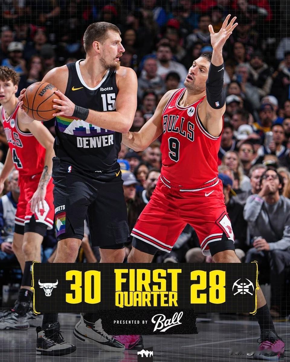 约老师大号三双不敌公牛！掘金127：130惜败公牛，看看球员数据，谁尽力了？！