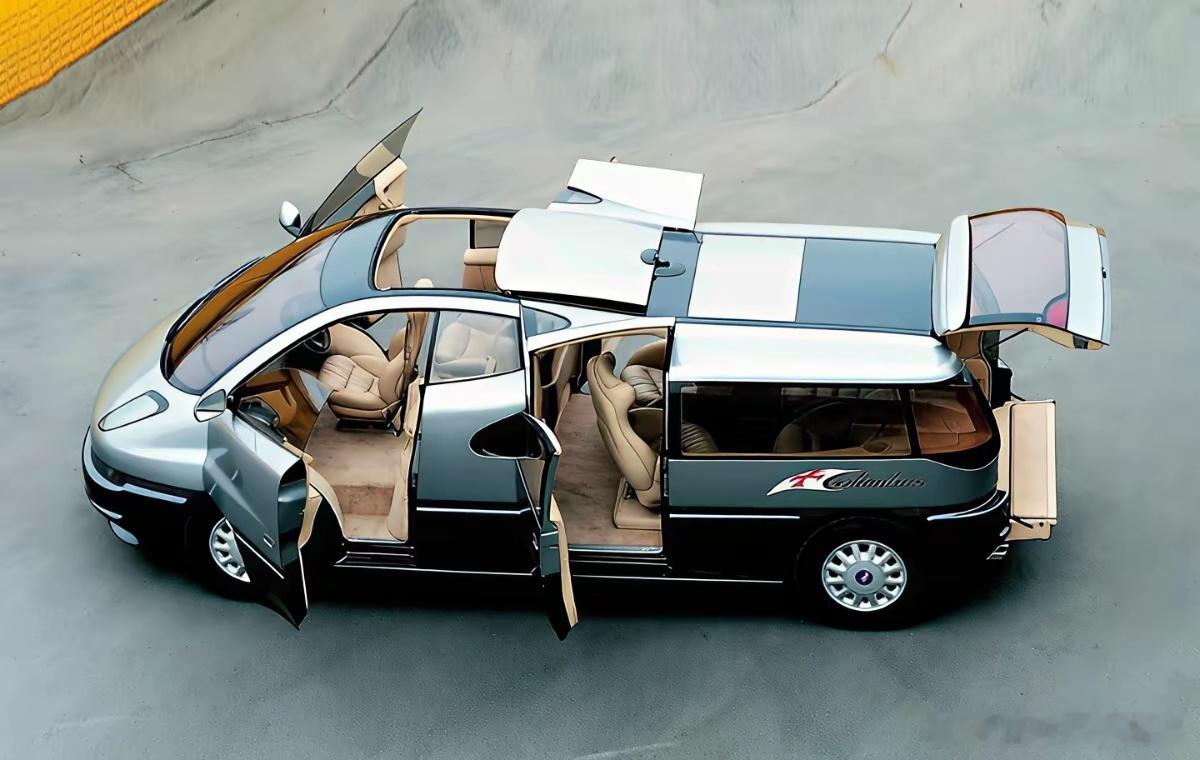 这样一辆车，放到现在不得炸？1992年的MPV，竟用上了全碳素纤维结构，搭配鹅头