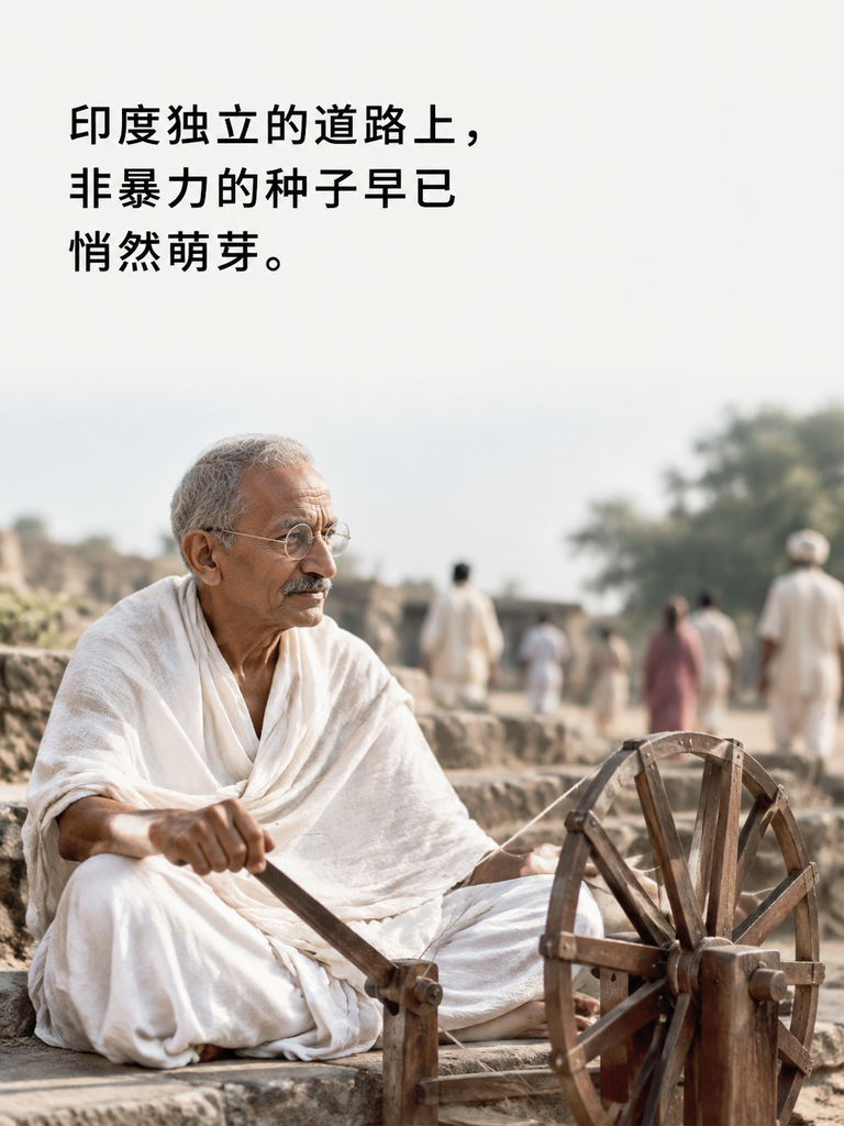 13岁偷荤16岁还怪媳妇，这个官司连输的印度人，靠啥当上了印度国父？他是圣雄甘地，出身土邦首相家，叛