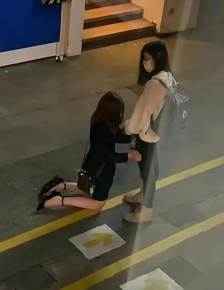 是社会变了，还是人变了，居然看到女的下跪求复合。