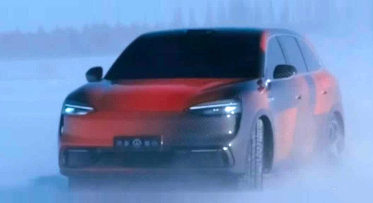 【问界M6怎么长了一张智界的脸？】问界M6在冬测，最近图片曝光了，将在年内上市