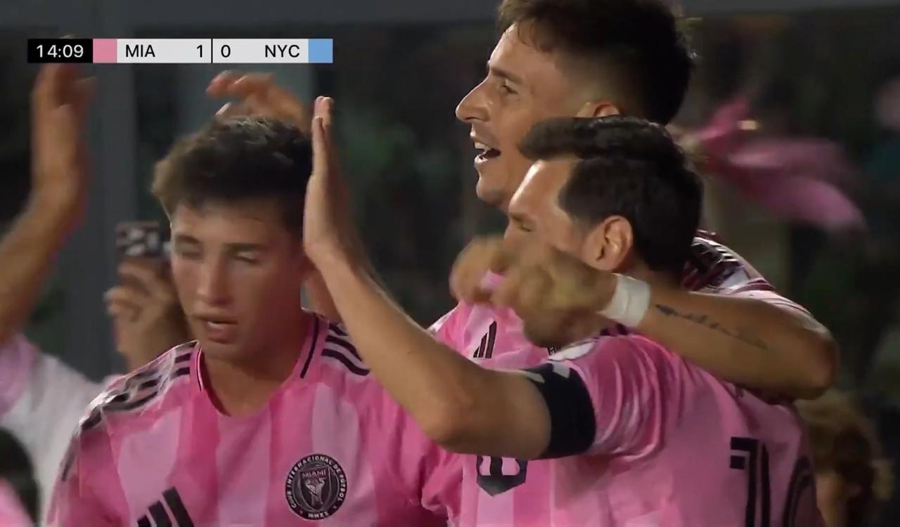 这真是个奇怪的上半场，梅西0过人0射门！美职联东部决赛迈阿密国际半场2-1领先纽