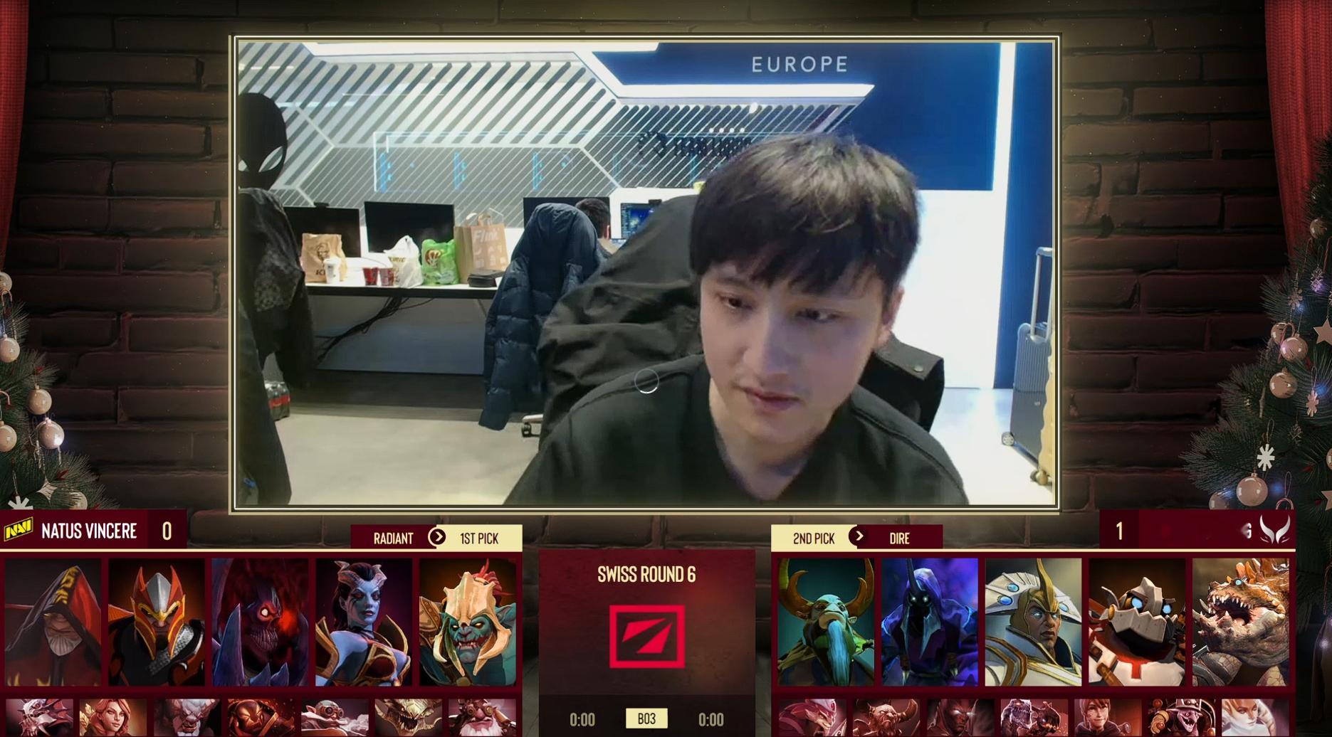 XGvsNavi第二局BP结束，对面阴了个23手中单哈斯卡然后ban了两个长