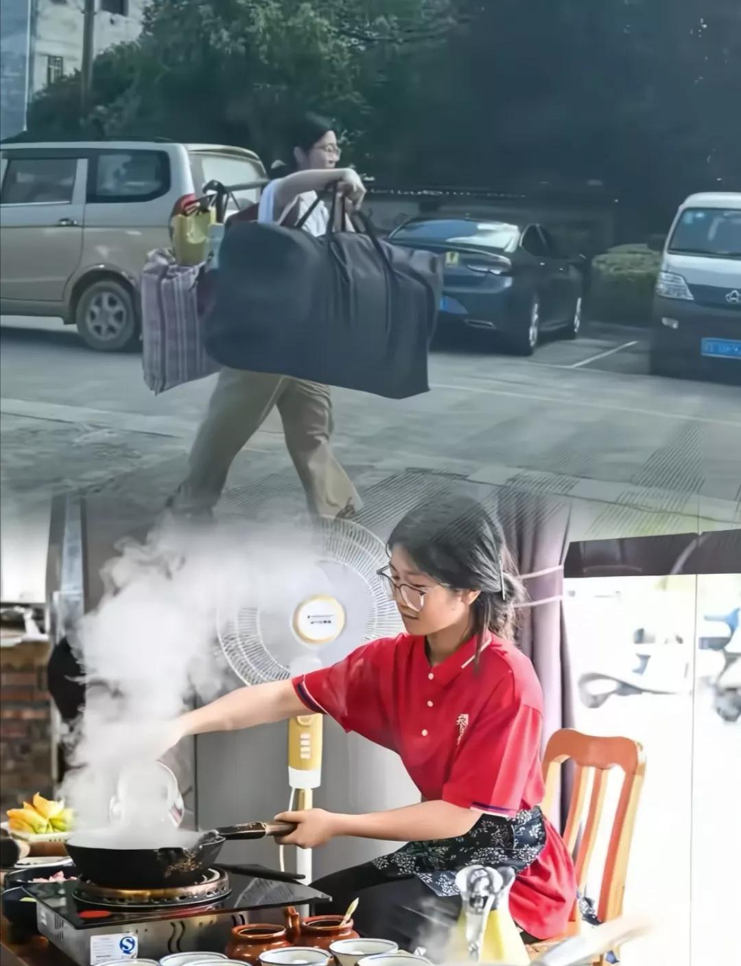 全网爆火的“扁担女孩”，再次让人刮目相看！爆火后她婉拒了别人的善意资助，更没有