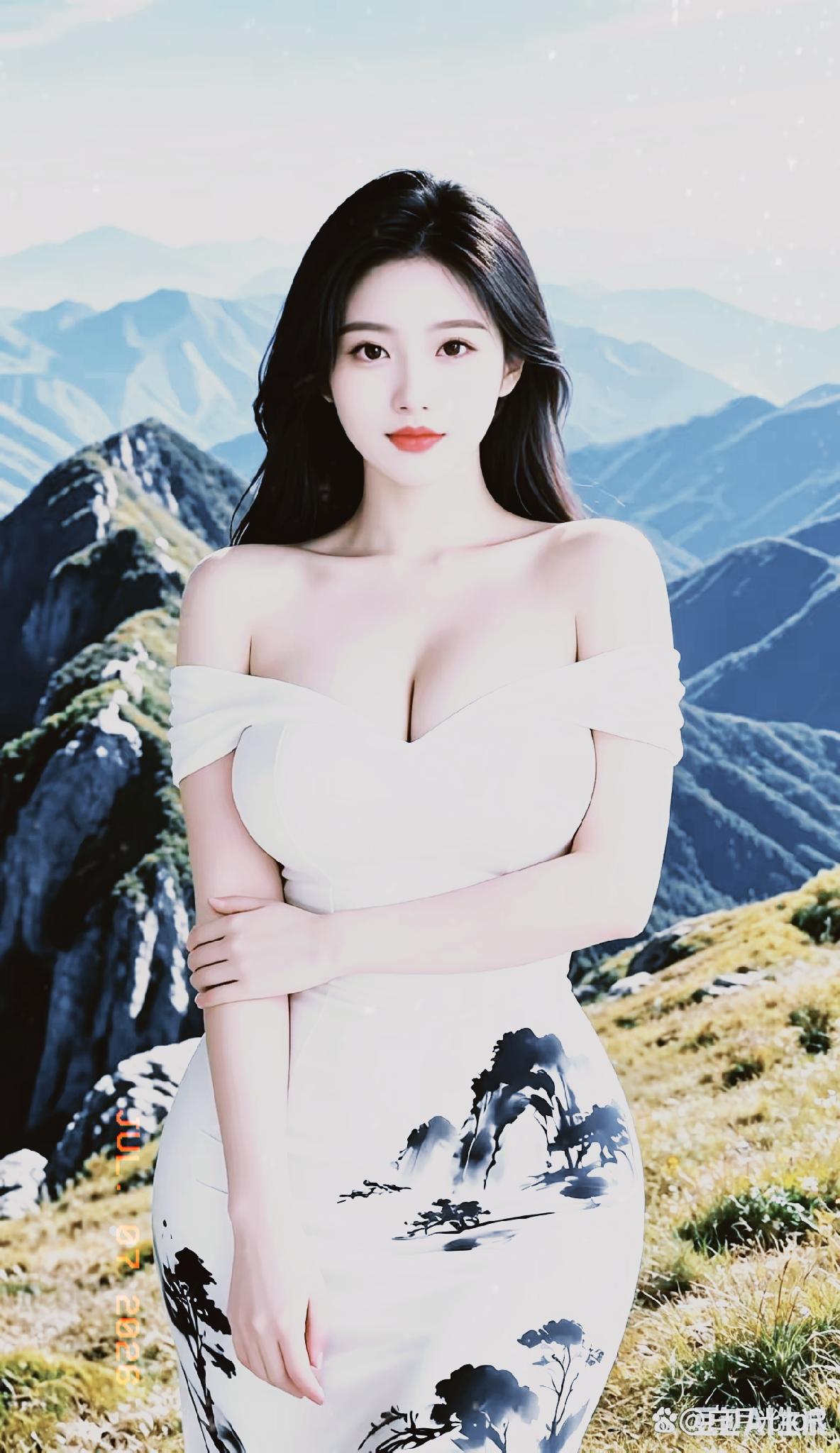 见过山川美景无数，才懂真正动人的从不止山水风光，而是人与风景相融的松弛气韵。层