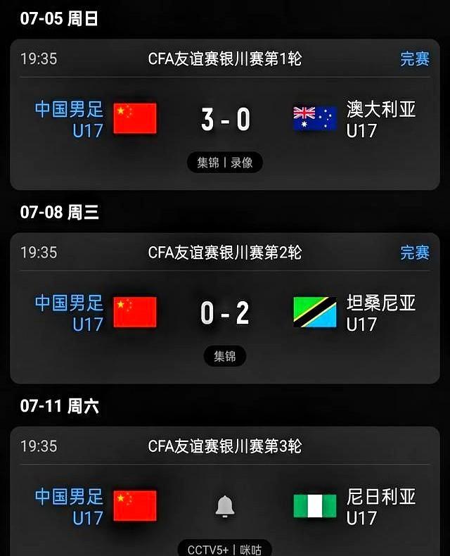 赢了个3比0，紧接着就被别人剃了个光头，这球到底是怎么回事？U17国足小将们