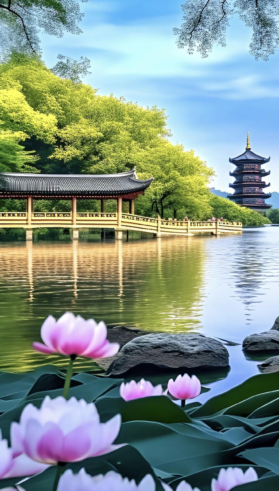 人间仙境美如画，游山玩水看风景风景人间仙境美如画