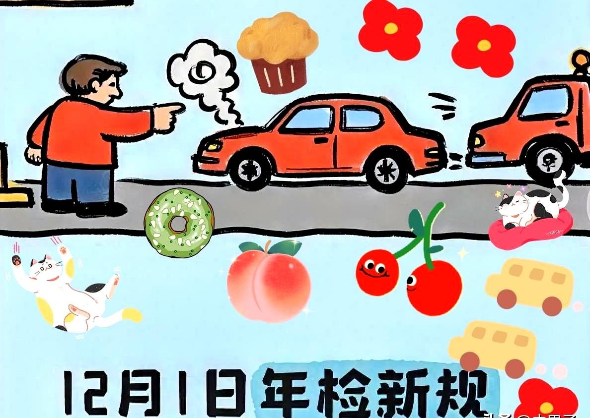 作为老车主我慌了，最近老听到说新规新规？难道年检真要变？从2025年12月1日