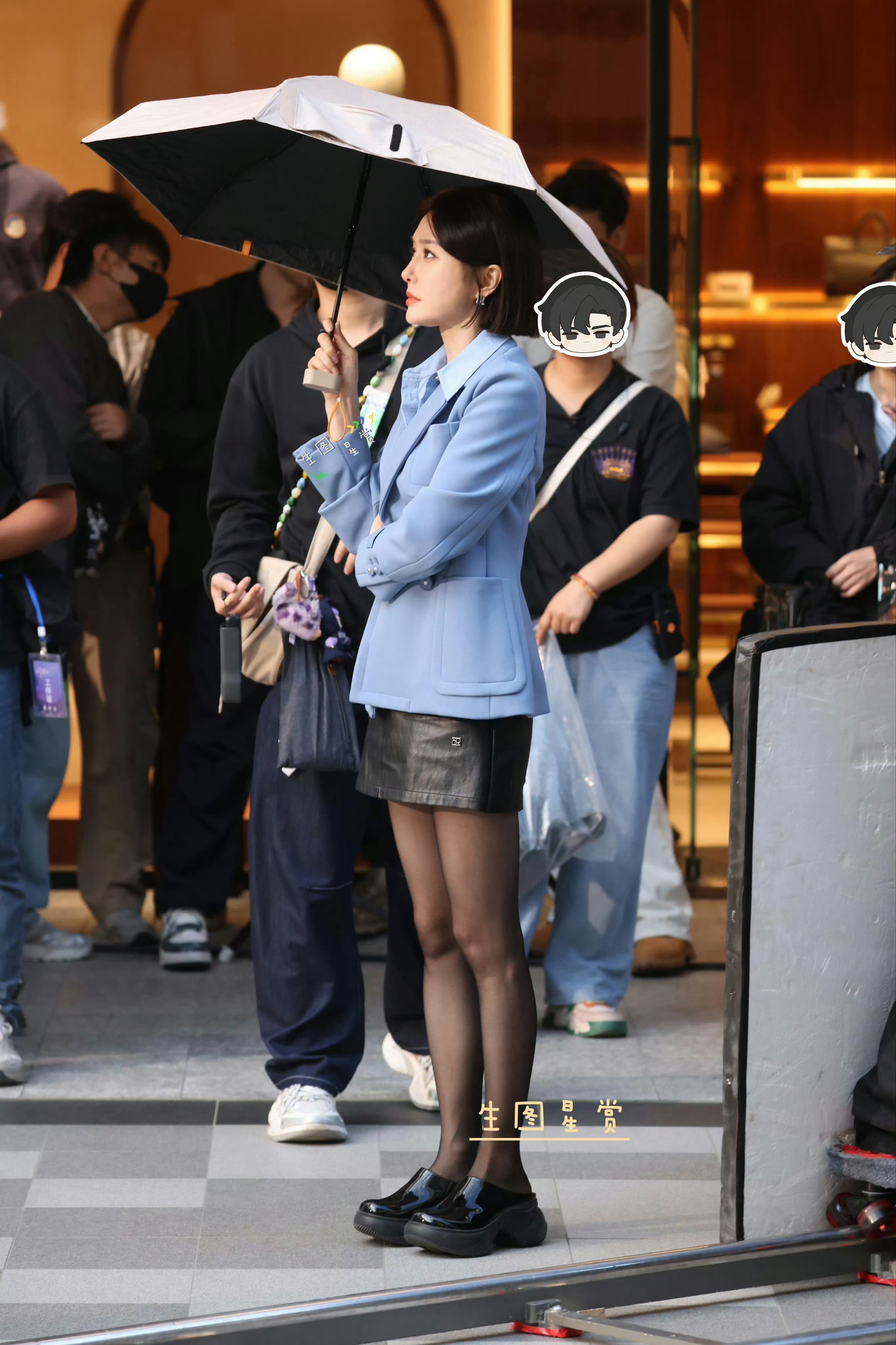 秦岚x宁波奥特莱斯广场《闪耀如她2》剧组拍摄现场​​​