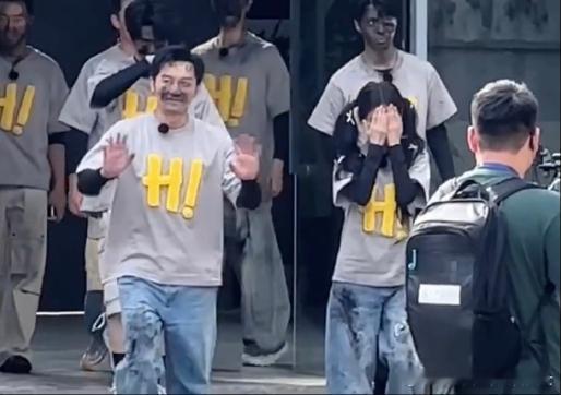 白鹿脏脏包路透白鹿跑男脏脏妆路透白鹿跑男脏脏妆路透曝光，虽然妆容夸张但依然挡不