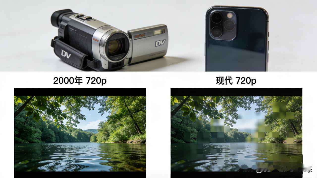 为啥从前的720p更清晰？原来问题不在分辨率，在这3个关键差异不少人都有过这